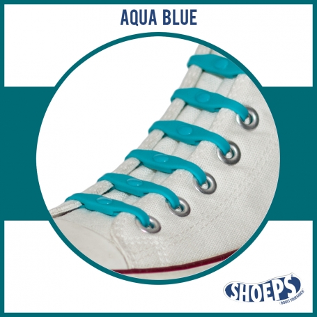 SHOEPS AQUA BLUE 14 STUKS