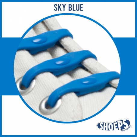 SHOEPS SKY BLUE 14 STUKS